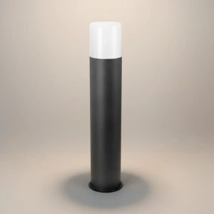 Luminaria Led Poste 50cm De Jardin Metal Exterior Luz Calida - Imagen 1