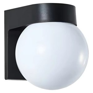 Luminaria Led Aplique Pared Globo Exterior Apto Intemperie - Imagen 1