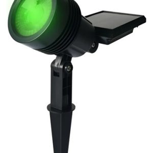 Kit X2 Pincho Farol Solar De Jardín Led Luz Verde - Imagen 2