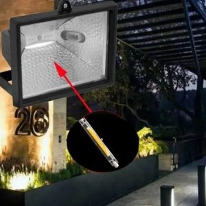 Lampara Led Tubo R7s 11,8cm Ideal Reemplazo Halógenas Foco - Imagen 4
