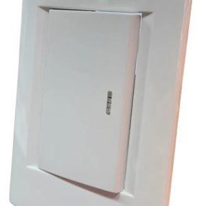 Plaqueta Con Llave De Luz Interruptor Teclon Entero Kalop - Imagen 1