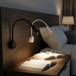Luminaria De Pared Portatil Led Flexible Lectura Dormitorio - Imagen 4