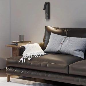 Luminaria Pared Led Con Usb Lectura Dormitorio Portatil - Imagen 9