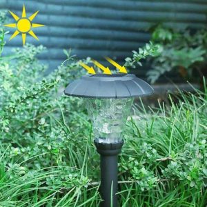 Luminaria Pincho Solar De Jardín Pack X 2 - Imagen 4