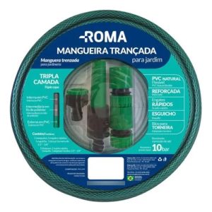 Kit De Manguera Jardin Reforzada 20m Con Accesorios Riego - Imagen 2