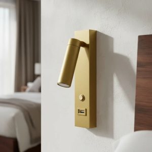 Luminaria Pared Led Con Usb Lectura Dormitorio Portatil - Imagen 2