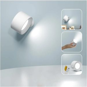 Lampara Luz Led Inalambrica Recargable Mesa Pared Magnética - Imagen 7