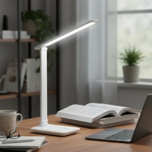 Lámpara Portatil Escritorio Led Cargador Celular Inalámbrico - Imagen 2