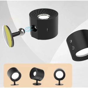 Lampara Luz Led Inalambrica Recargable Mesa Pared Magnética - Imagen 4