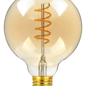 Lámpara Led Globo G95 Vintage Espiral Rulo 4w E27 - Imagen 1