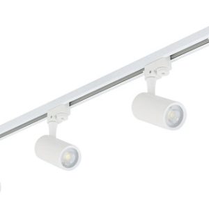 Luminaria Riel 1 Metro Con 3 Spot Led 9w C/u Incluidos Luz - Imagen 1