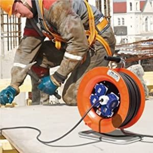 Alargue 2p+t Enrollador Ficha Industrial Famatel Ip67 30m - Imagen 3