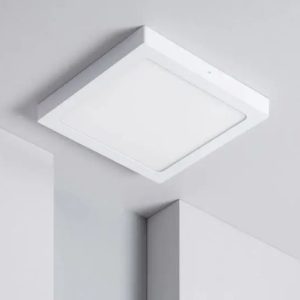 Plafón Panel Led 24w De Adosar Cuadrado. Para Techo - Imagen 2