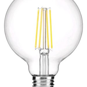 Lámpara Globo Led 8w Calido Multifilamento G95 Vintage Retro - Imagen 1