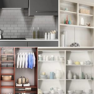 Luminaria Luz Led A Bateria Ideal Armario Mesada Cocina Iman - Imagen 5