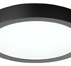 Luminaria Plafon Panel Led 18w Color Negro