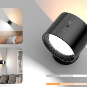 Lampara Luz Led Inalambrica Recargable Mesa Pared Magnética - Imagen 3