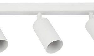 Luminaria Spot Triple Aplique De Pared Techo Cilindro Blanco - Imagen 3