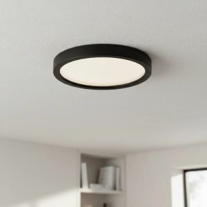 Luminaria Plafon Panel Led 24w Color Negro - Imagen 1