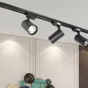 Luminaria Riel 1 Metro Con 3 Spot Led 18w C/u Incluidos - Imagen 6