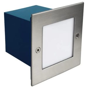 Luminaria Led Embutir Apta Exterior Escalera Muro Pared - Imagen 1