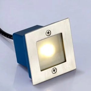 Luminaria Led Embutir Apta Exterior Escalera Muro Pared - Imagen 3