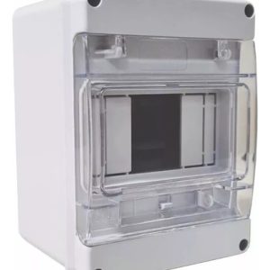 Tablero Exterior Estanco Ip65 Con Tapa 4 Módulos P 2 Termica - Imagen 2