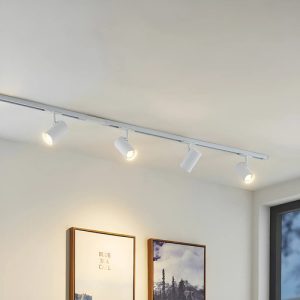 Luminaria Riel 1 Metro Con 4 Spot Led Incluidos Bello - Imagen 1