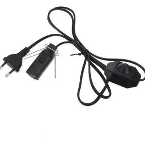 Chicote Cable Con Dimmer Regulador Ideal Lampara Sal - Imagen 1