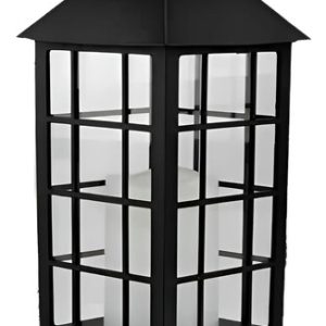 Farol Exterior Fanal Solar Vela Led 30cm Jardin Decoracion - Imagen 6