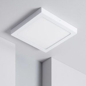 Plafón Panel Led 18w De Adosar Cuadrado. Para Techo. Oferta! - Imagen 5