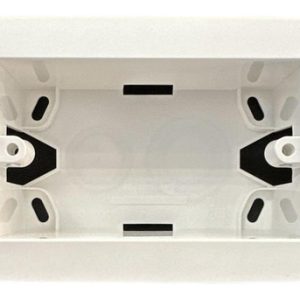 Caja Zocalo 2x4 Para Instalación De Plaqueta Exterior Pared - Imagen 1