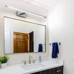 Luminaria Aplique Led Baño Espejo O Cuadro 11w Luz Neutra - Imagen 4