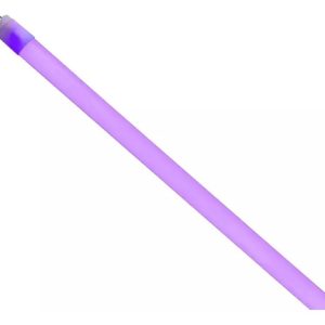 Tubo Luz Negra Led Con Artefacto 9w 60cm Neon Fiesta Fluor - Imagen 2